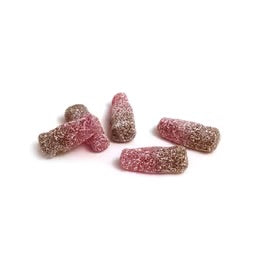 MINI FIZZY CHERRY COLA BOTTLES