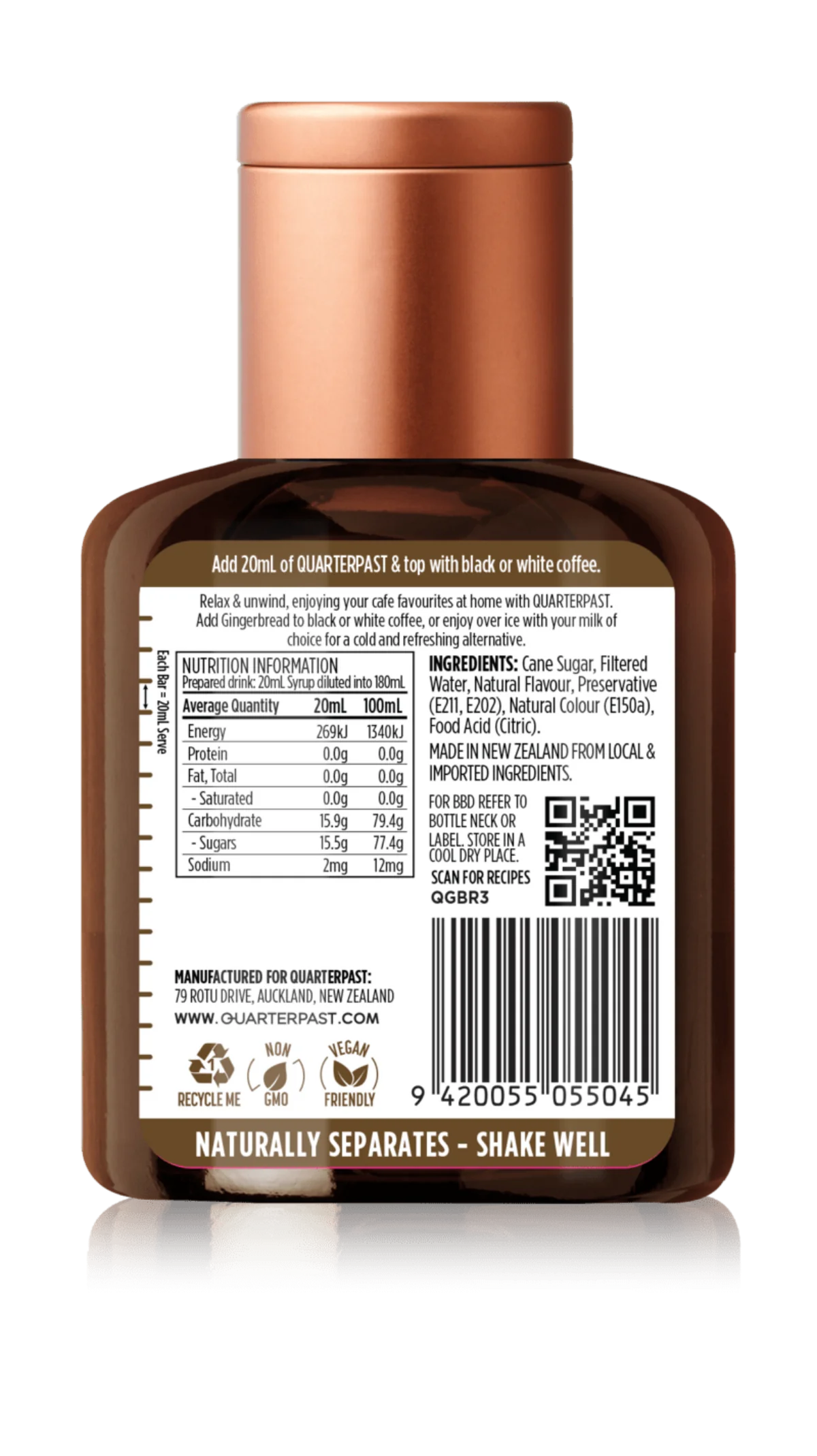 Gingerbread Flavoured Syrup