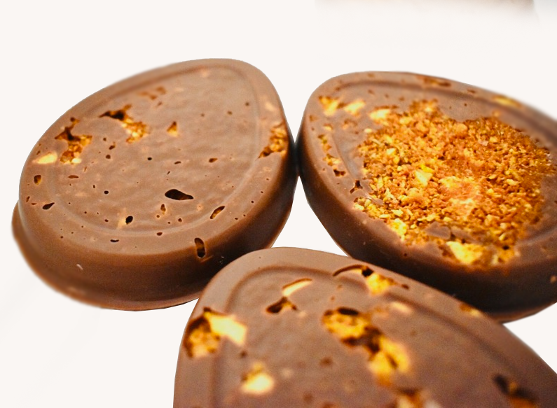 Easter Honeycomb Eggs