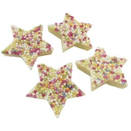 WHITE SNOWIE STARS