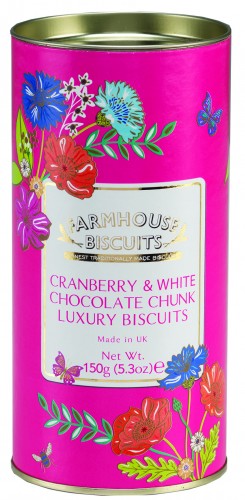 Cranberry & White Chocolate Biscuits